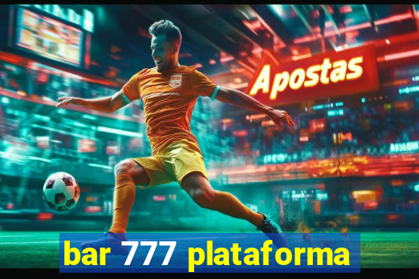 bar 777 plataforma